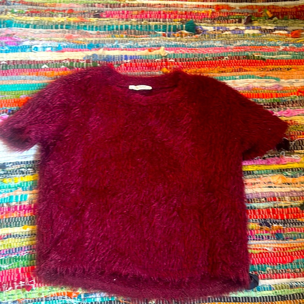 Fuzzy sweater